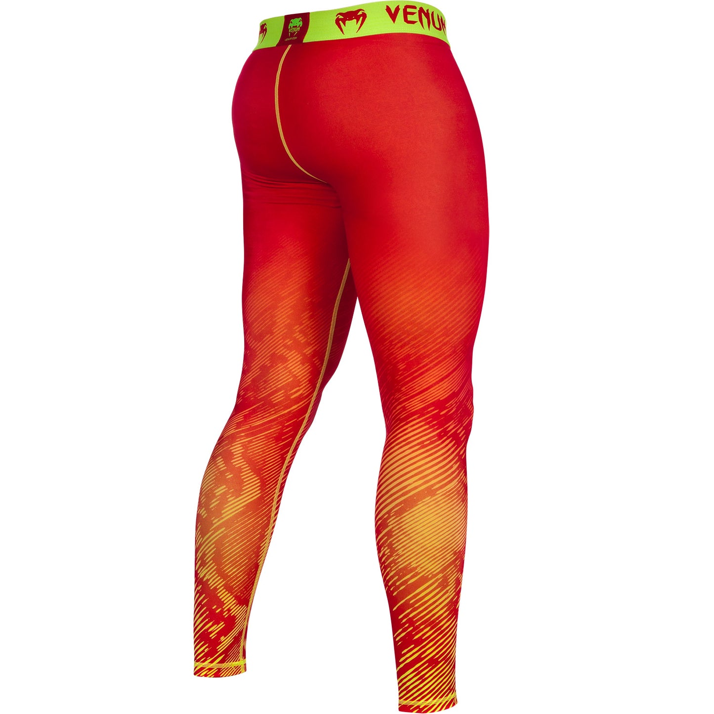 Venum Fusion Compression Tights - Orange/Yellow