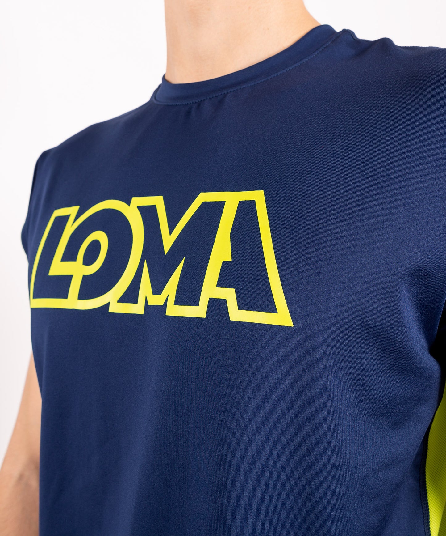 Venum Origins Dry Tech T-shirt - Blue/Yellow