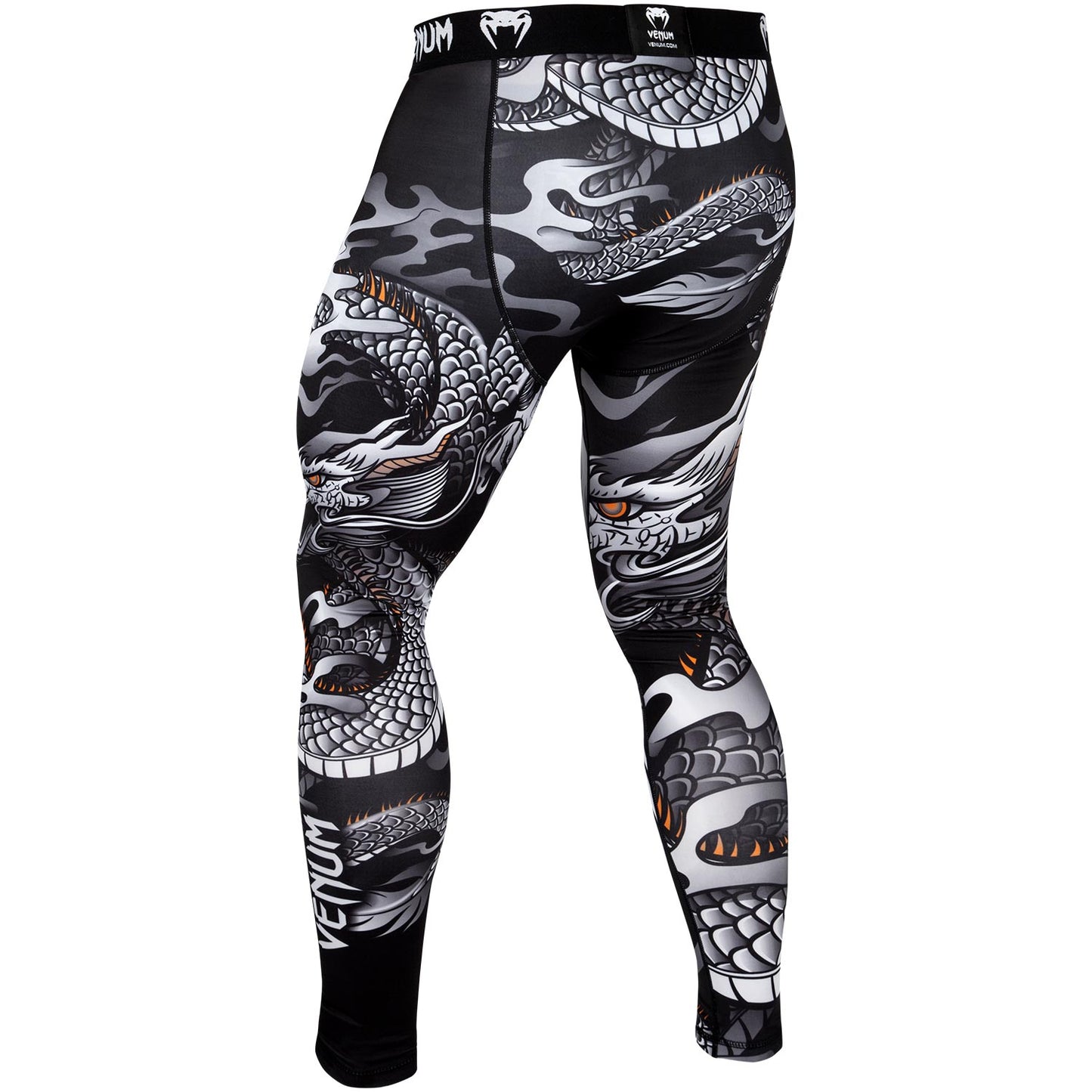 Venum Dragon's Flight Compression Tights - Black/White
