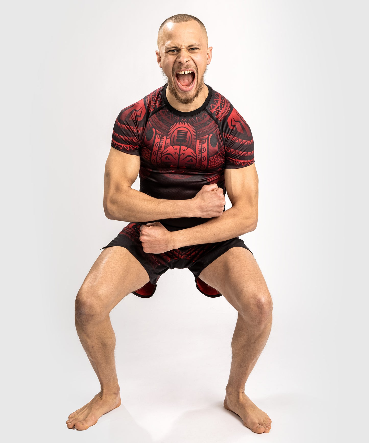 Venum Nakahi Fightshorts - Black/Red