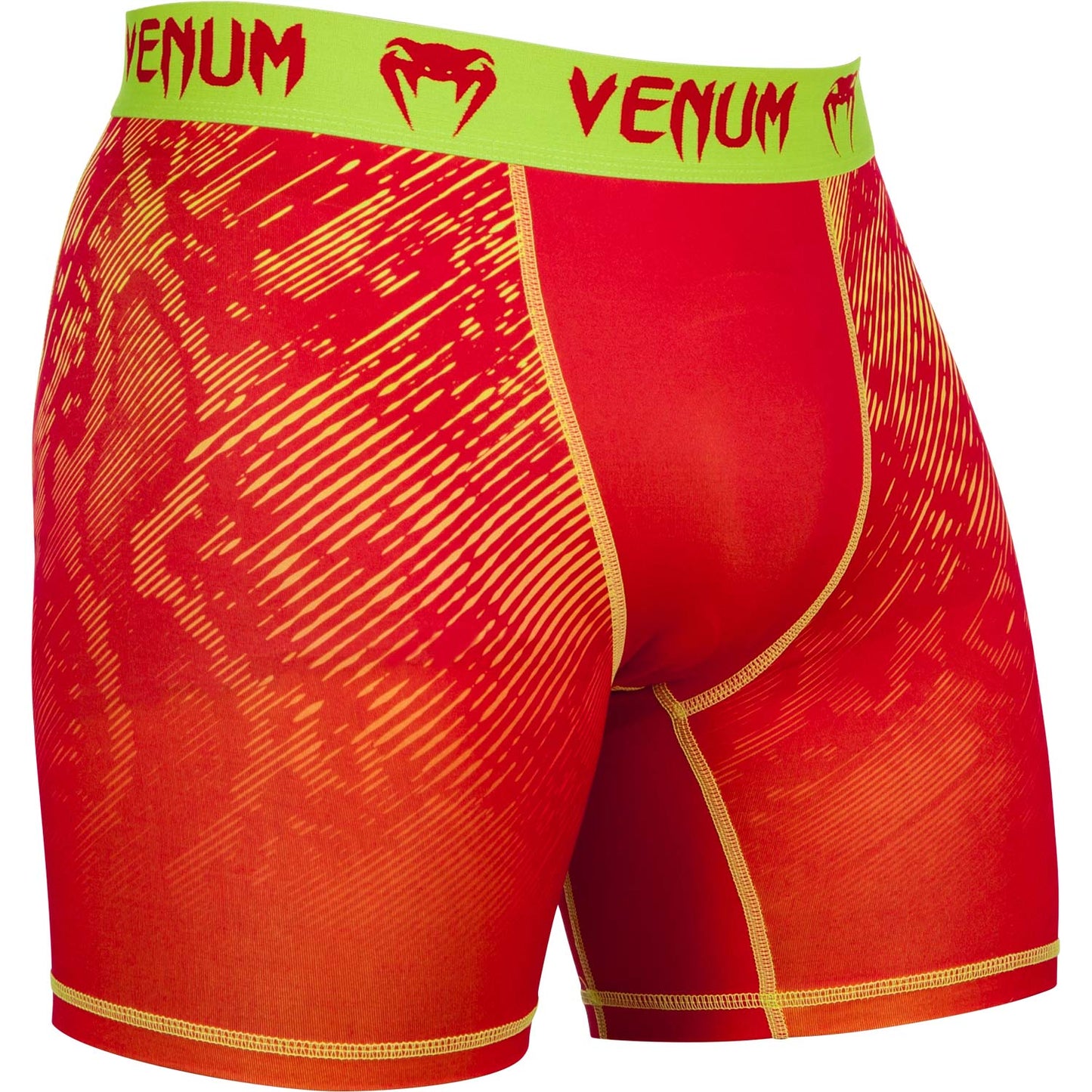 Venum Fusion Compression Shorts - Orange/Yellow