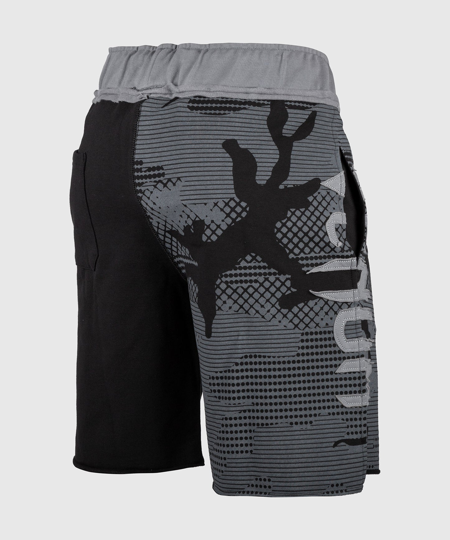 Venum Assault Cotton Shorts - Black/Grey