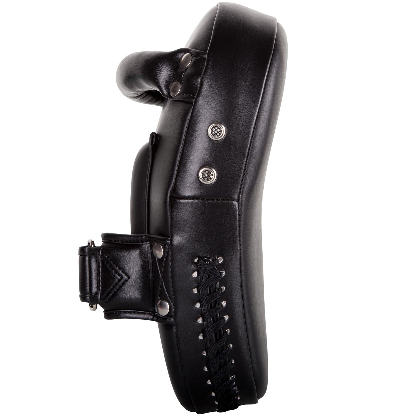 Venum Elite Small Kick Pads - Black/Black