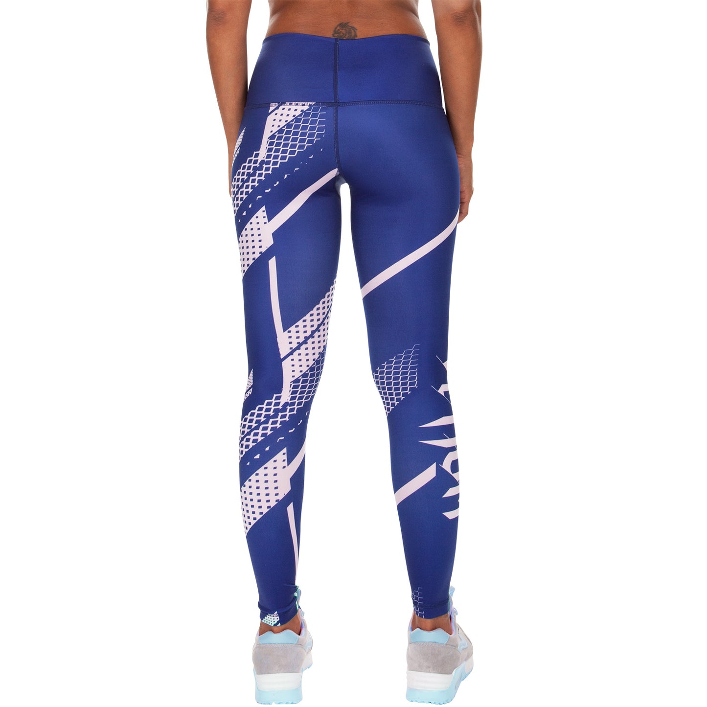 Venum Rapid Leggings - Navy Blue/Coral