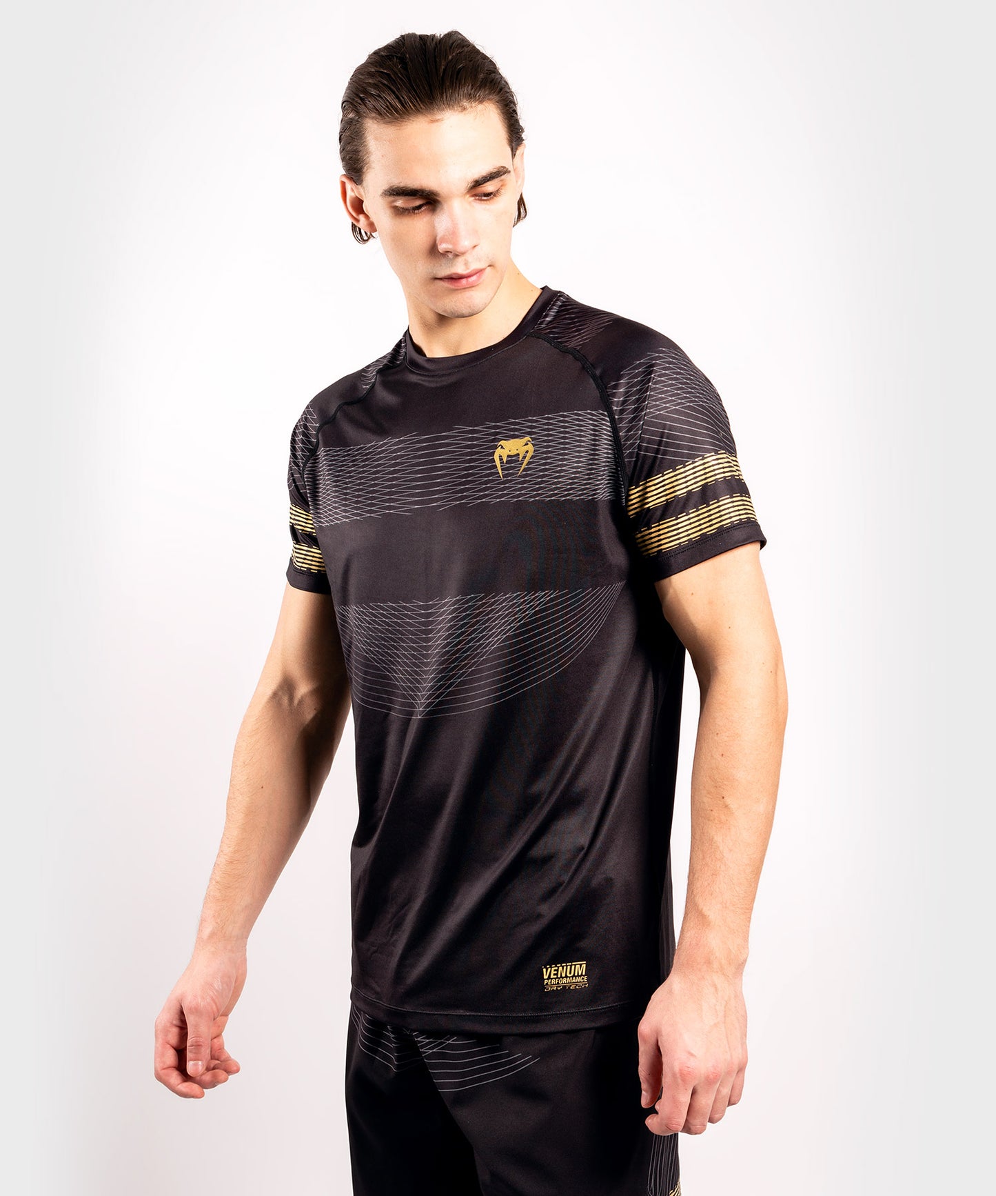 Venum Club 182 Dry Tech T-shirt - Black/Gold