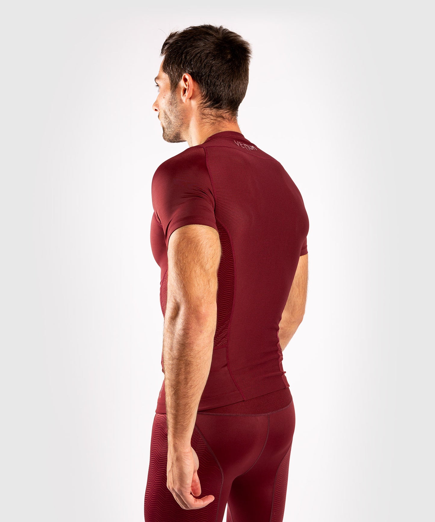 Venum G-Fit Rashguard - Short Sleeves - Burgundy