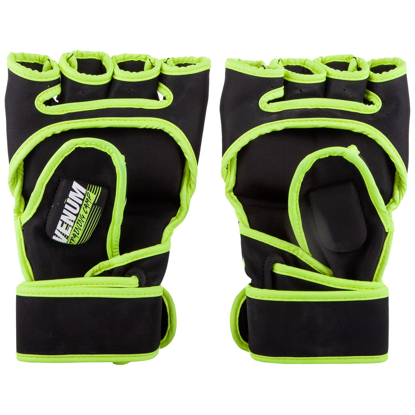 Venum Training Camp 2.0 MMA Gloves - Black/Neo Yellow