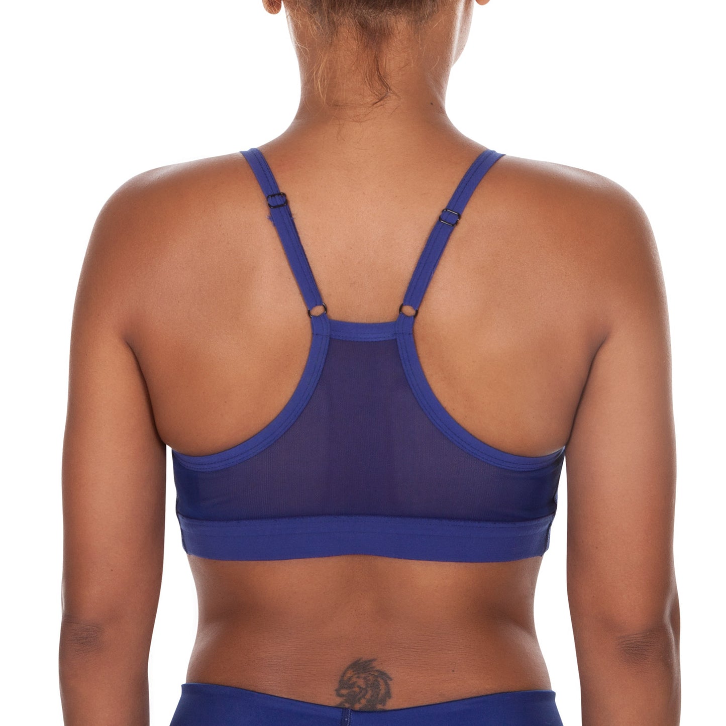 Venum Rapid Sports Bra - Navy Blue/Coral