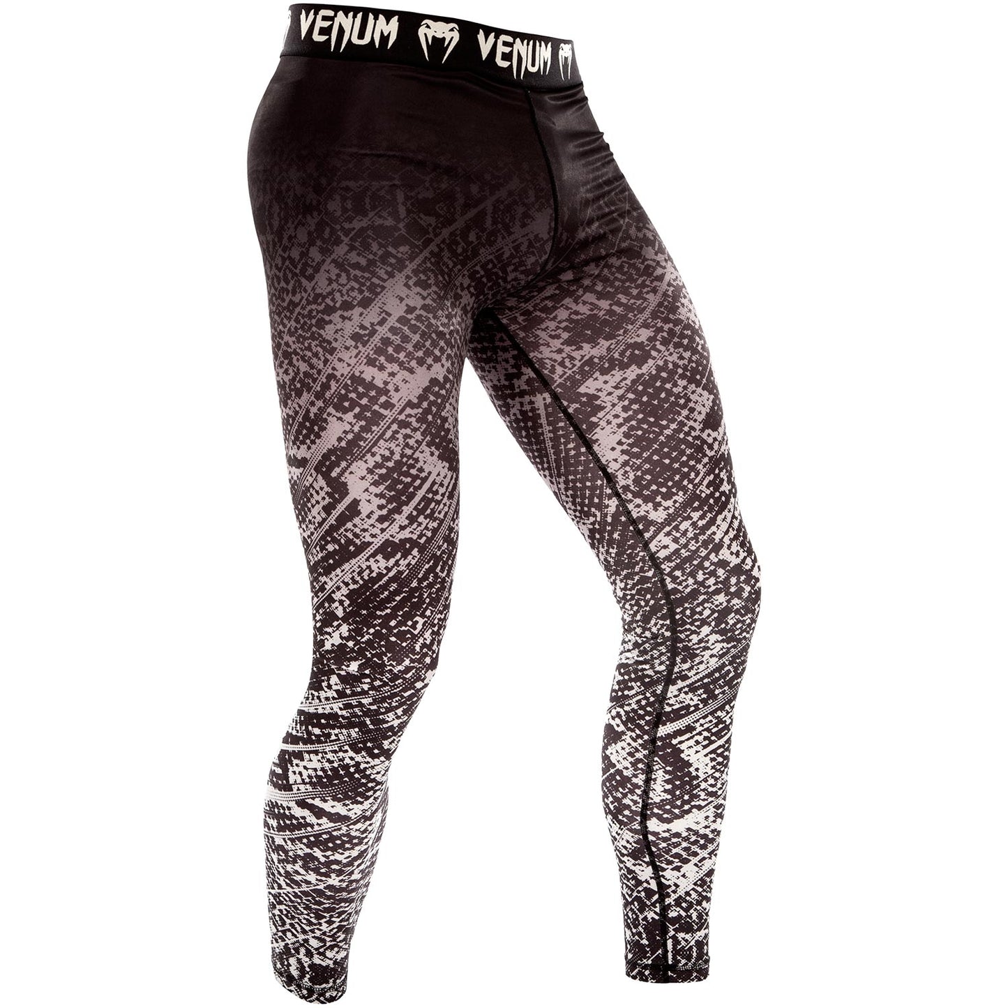 Venum Tropical Compression Tights - Black/Grey