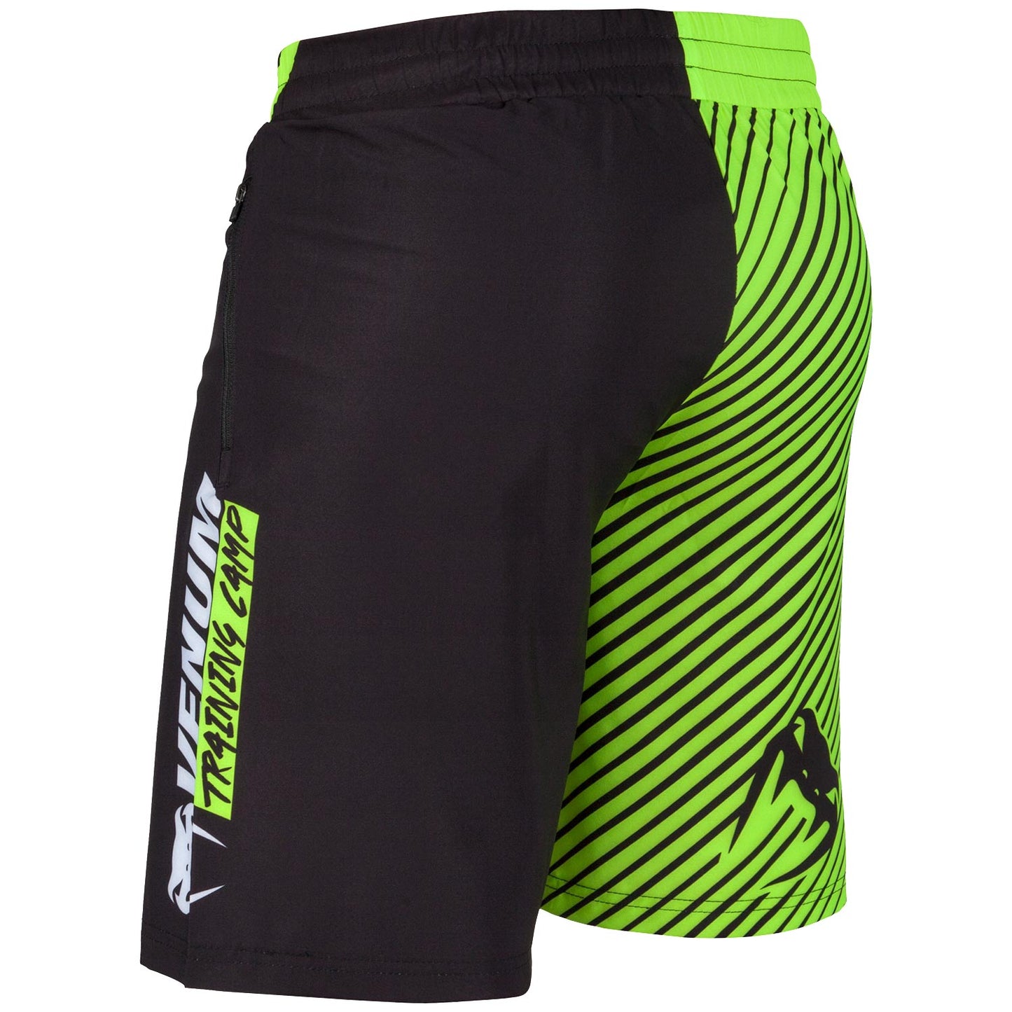Venum Training Camp 2.0 Training Shorts - Black/Neo Yellow