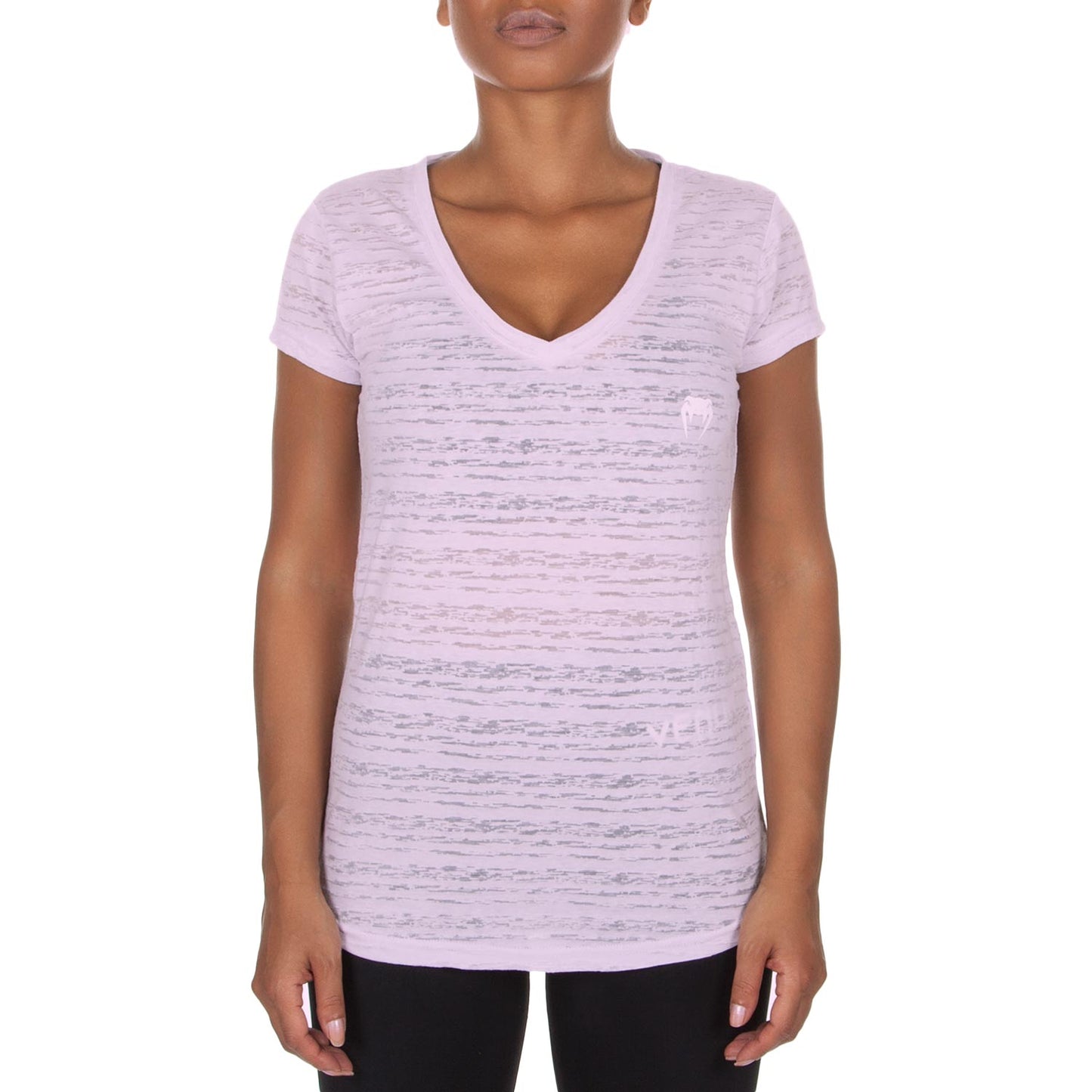 Venum Essential V Neck T-Shirt - Light Lilac
