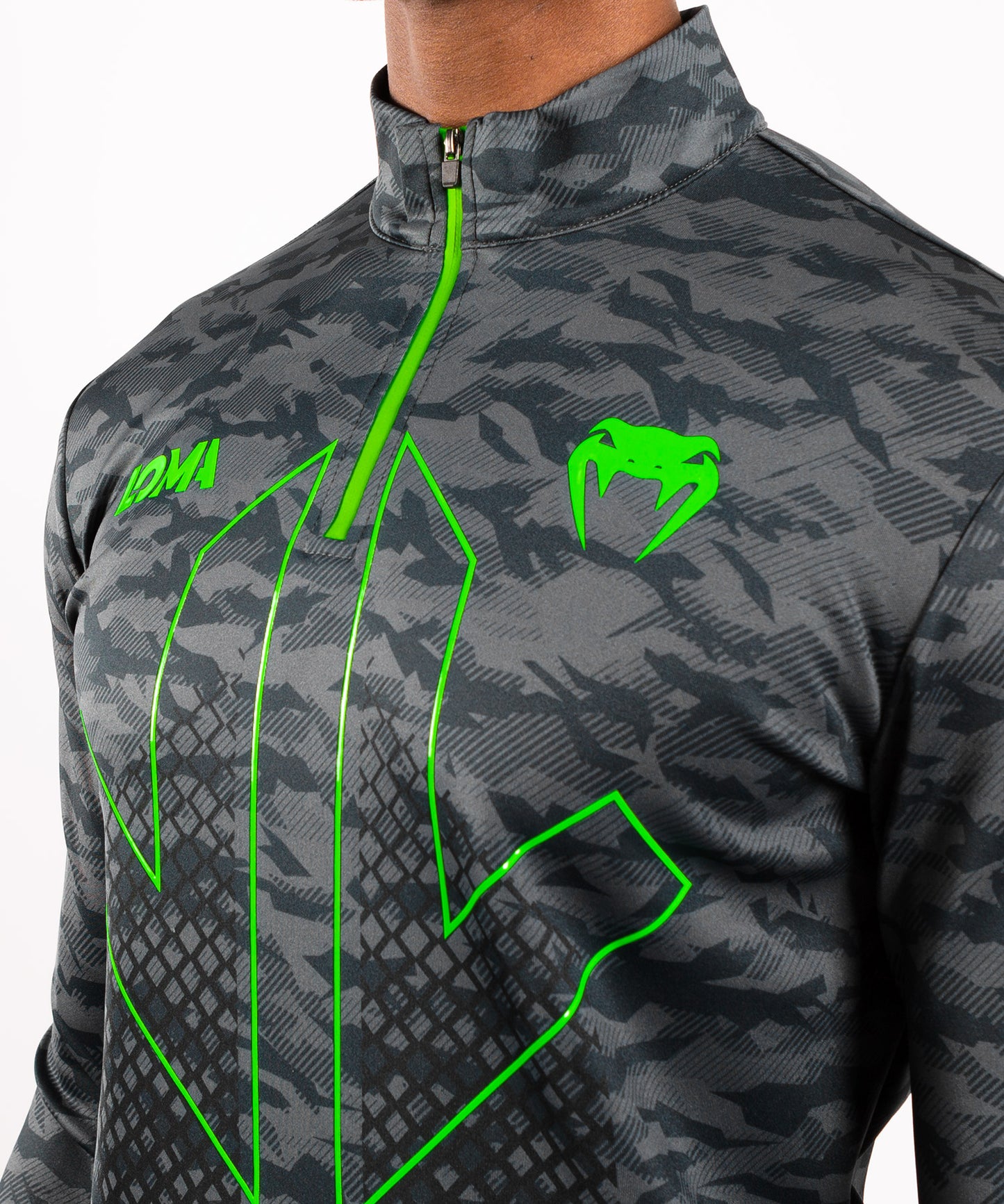 Venum Arrow Loma Signature Collection Collared Zip Sweatshirt - Camo