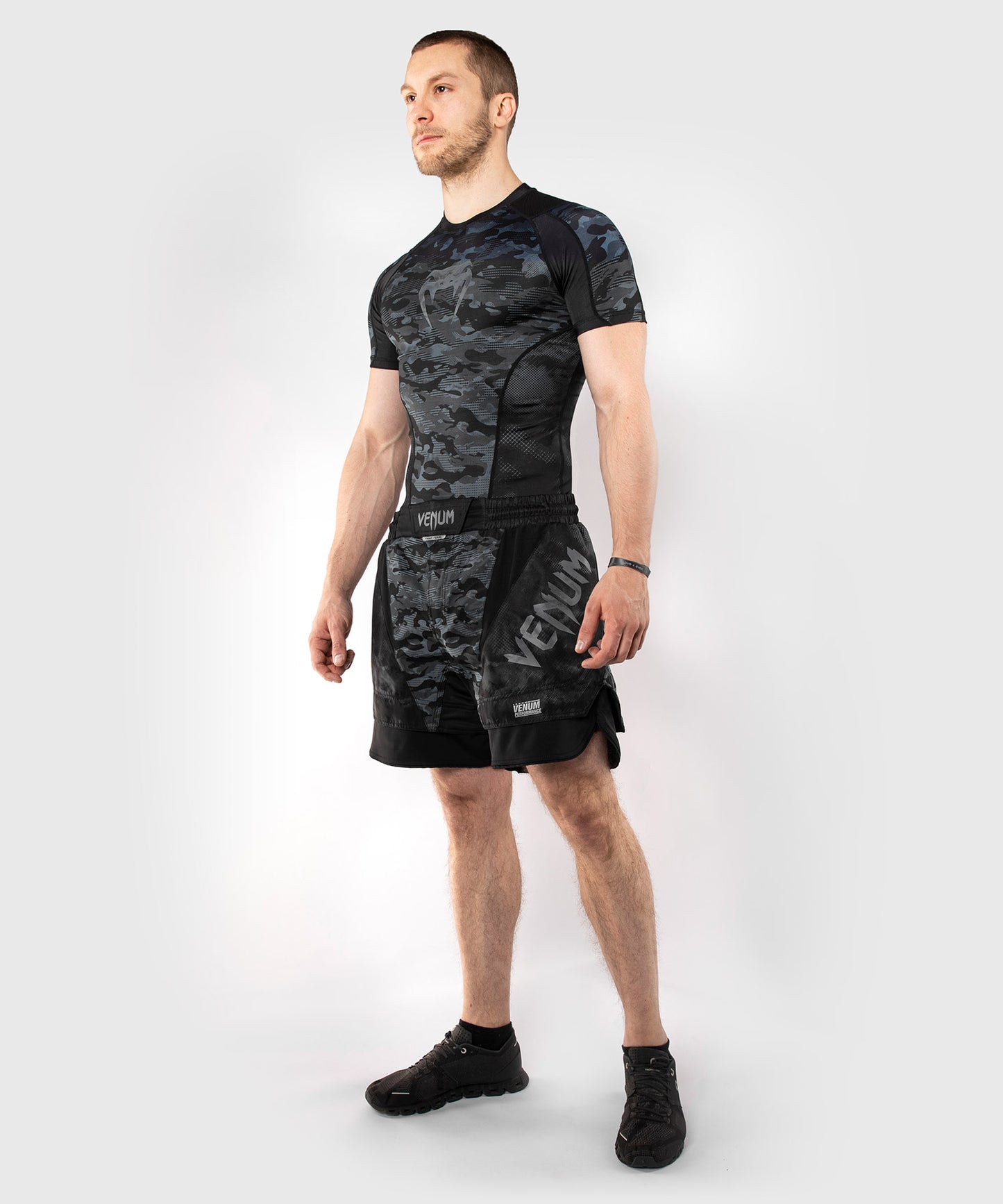 Venum Defender Fightshort - Dark camo