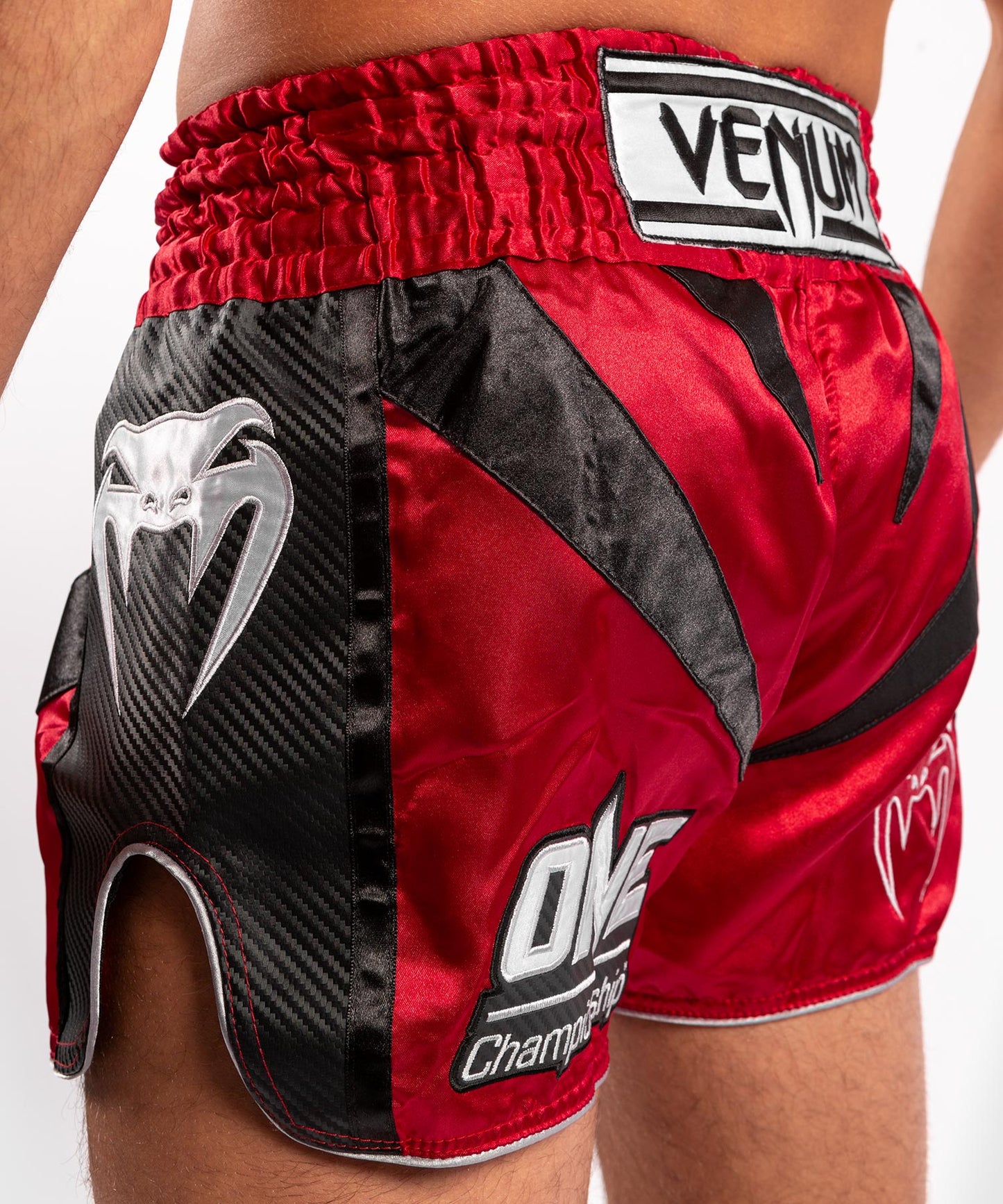 Venum x ONE FC Muay Thai Shorts - Red