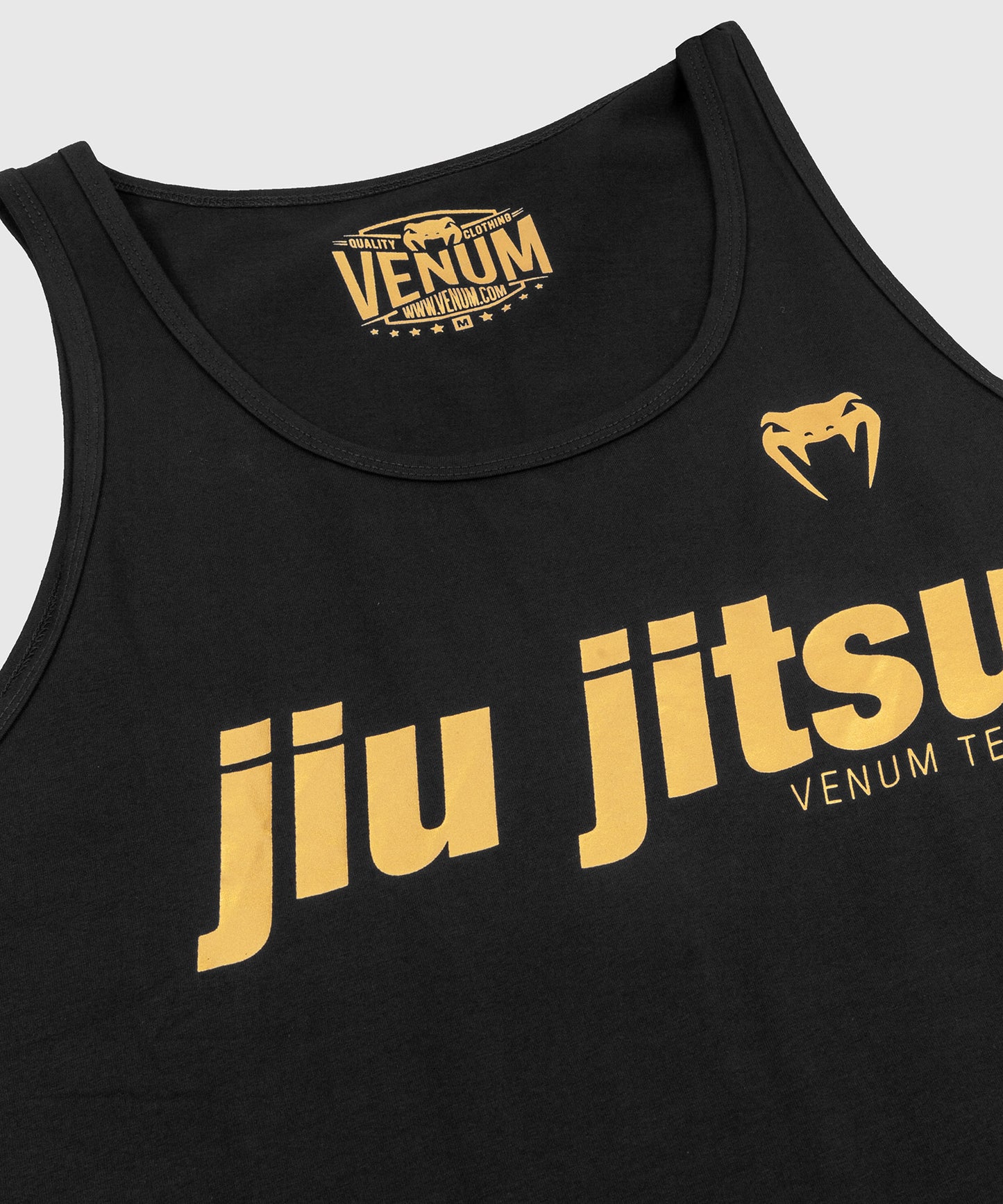 Venum JiuJitsu VT Tank Top - Black/Gold