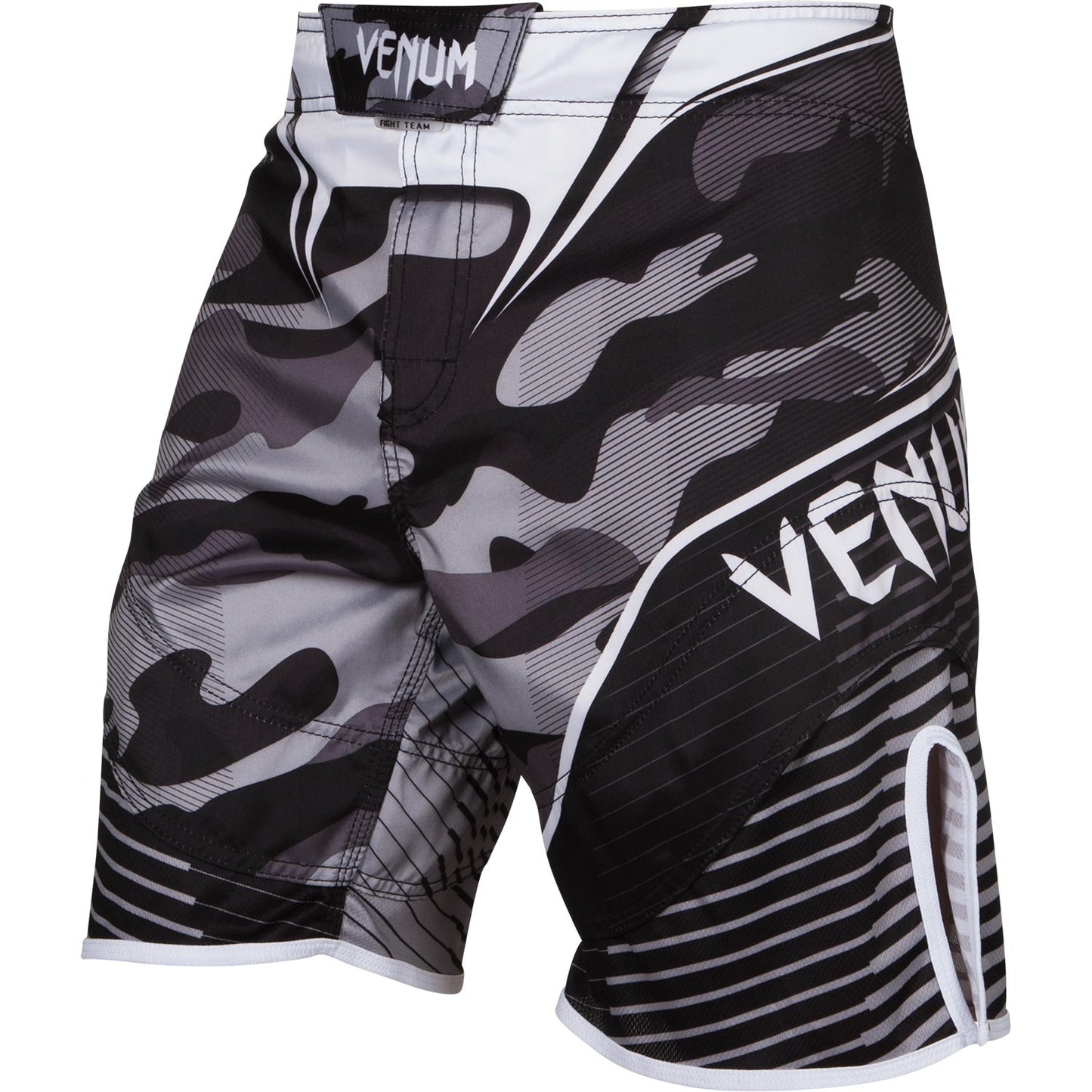 Venum Camo Hero Fightshorts - White/Black
