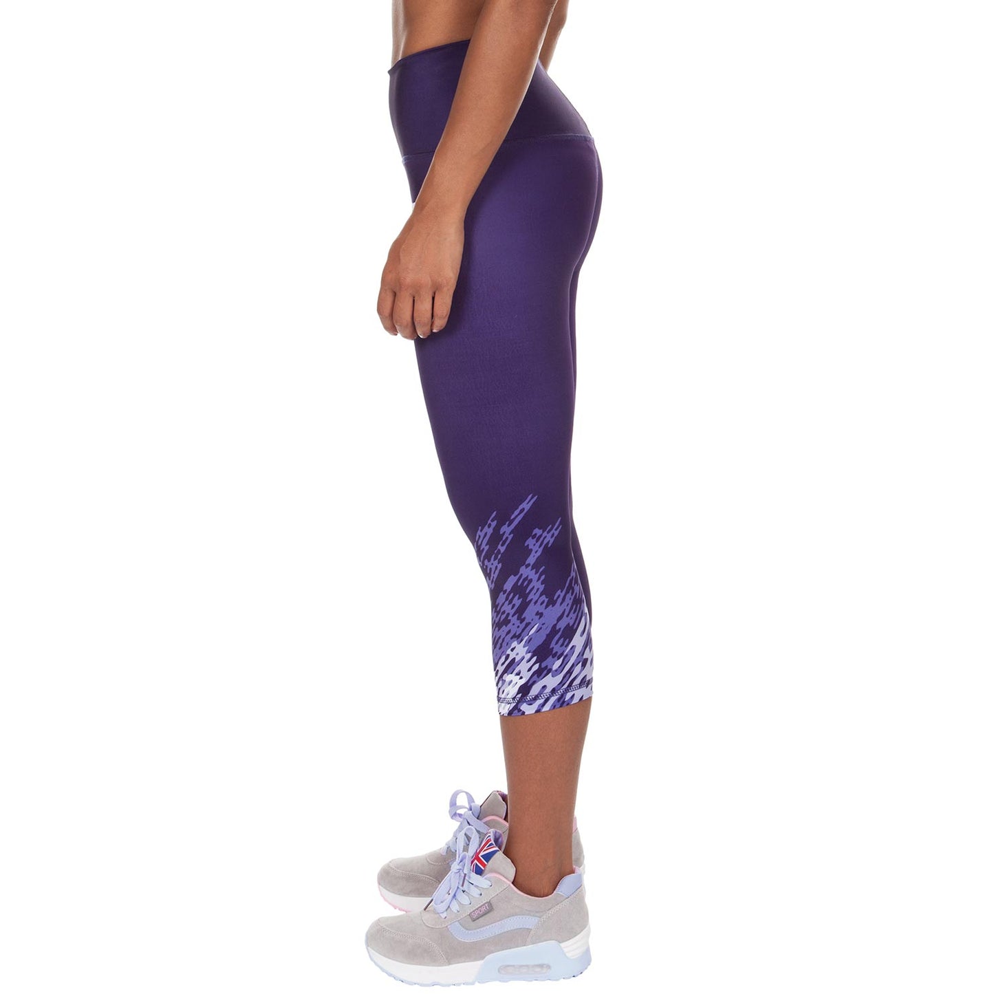 Venum Neo Camo Cropped Leggings - Purple