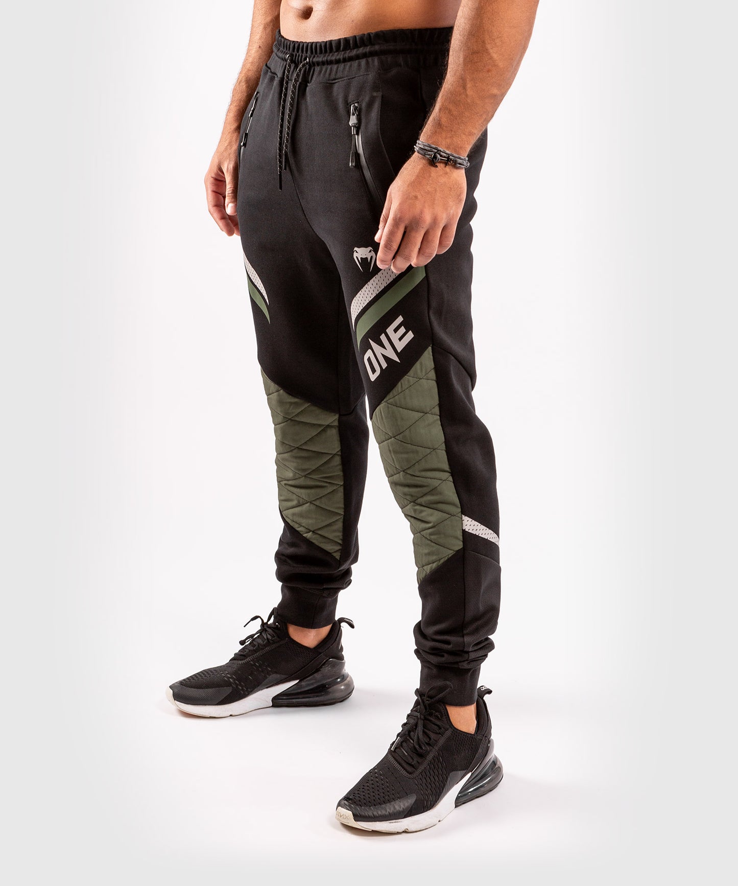 Venum ONE FC Impact Joggers - Black/Khaki