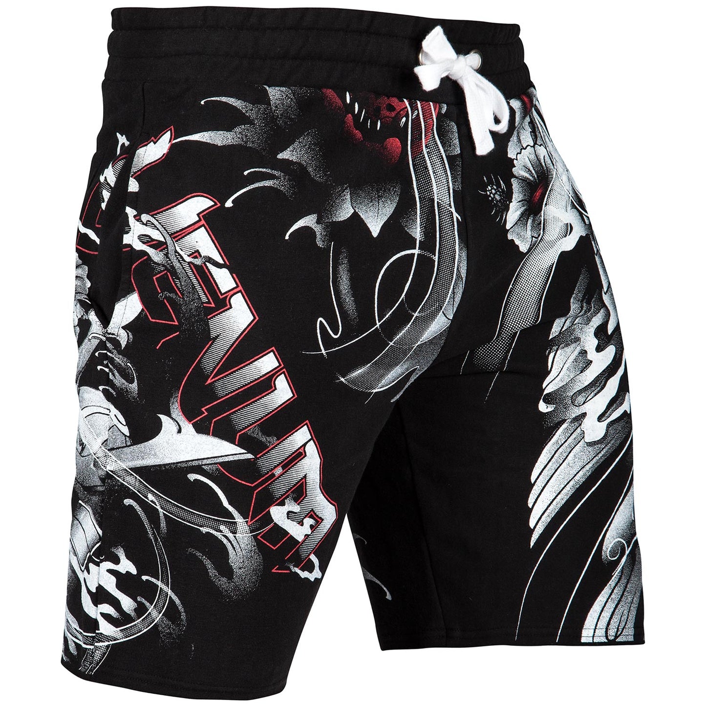 Venum Samurai Skull Training Shorts - Black