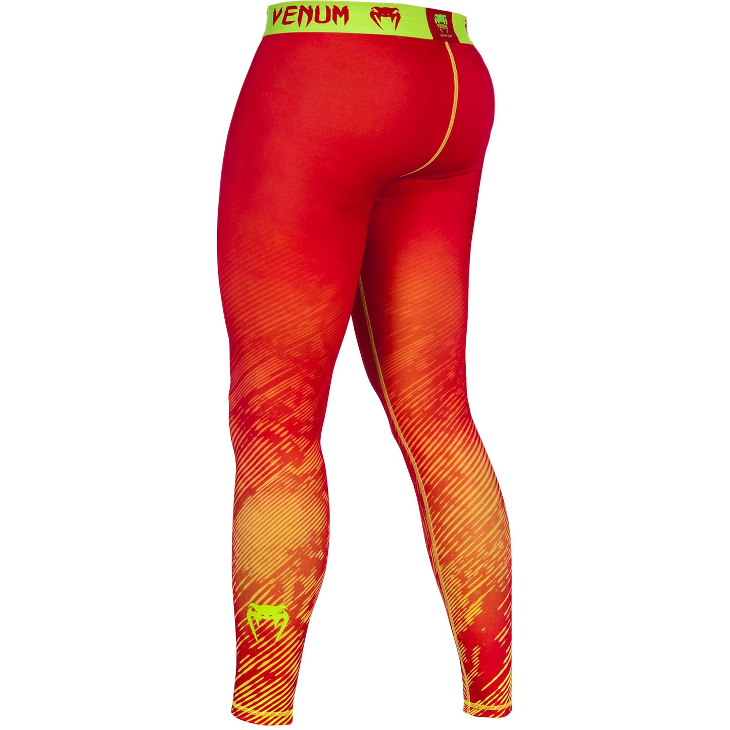 Venum Fusion Compression Tights - Orange/Yellow
